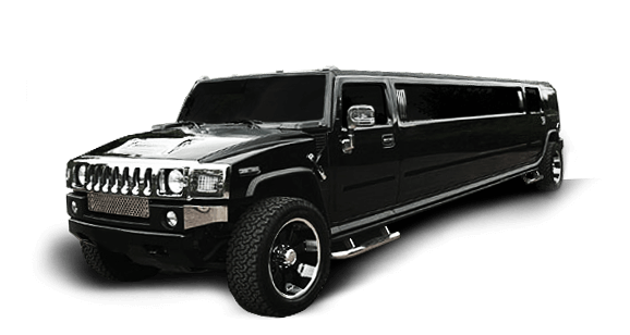 HUMMER STRETCH LIMO WITH PNG BACKGROUND