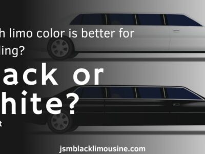 Which limo is best for wedding - Black and white